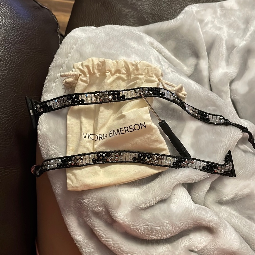 Victoria Emerson Apple Watch bands and tool